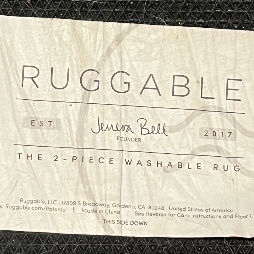 Ruggable 3x5 Coral Rug - Picture 7 of 7